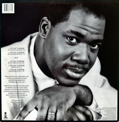 Will Downing : A Love Supreme (12")