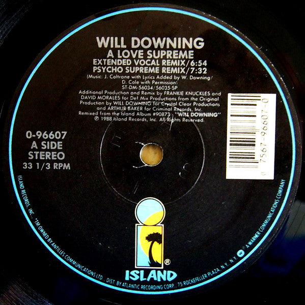Will Downing : A Love Supreme (12")