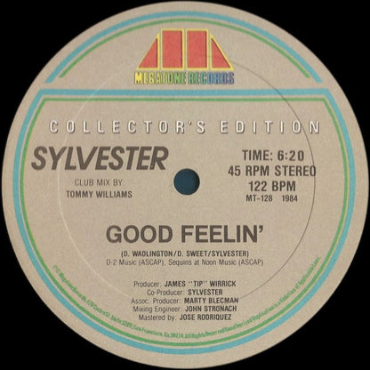 Sylvester : Call Me (Remix) / Good Feelin' (12")