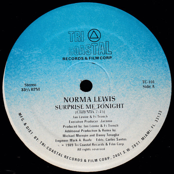 Norma Lewis : Surprise Me Tonight (12")