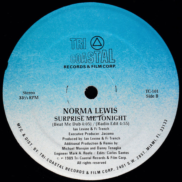 Norma Lewis : Surprise Me Tonight (12")