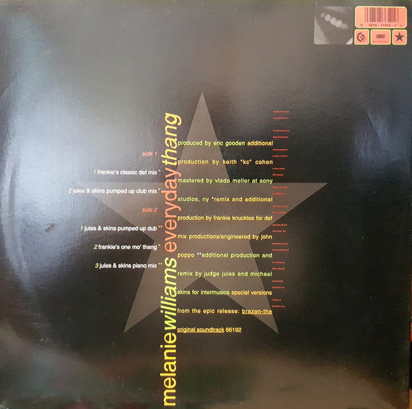 Melanie Williams : Everyday Thang (12")