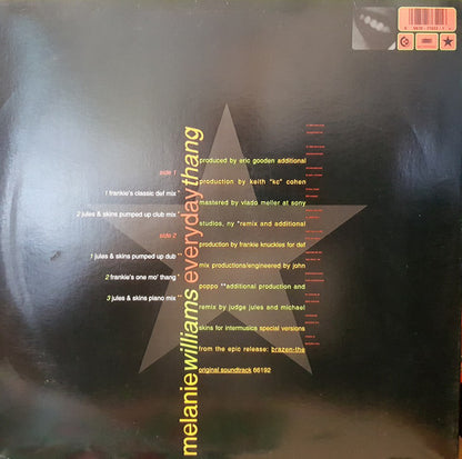 Melanie Williams : Everyday Thang (12")
