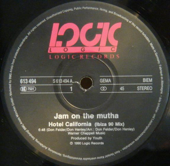 Jam On The Mutha : Hotel California (12", Maxi)