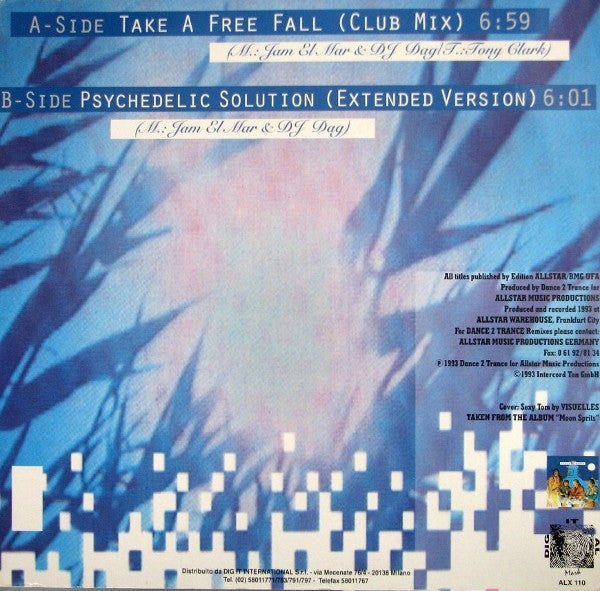 Dance 2 Trance : Take A Free Fall (12")
