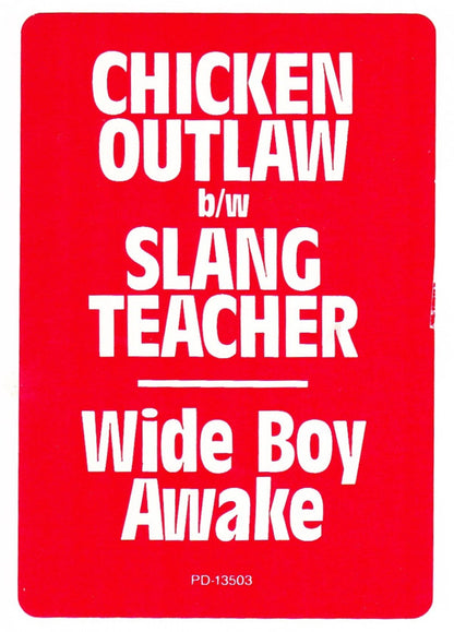 Wide Boy Awake : Chicken Outlaw (12")