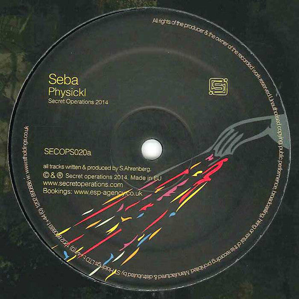 Seba : Mesmerism EP (Part 1)  (12")