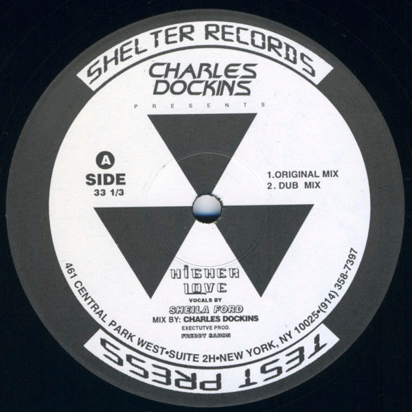 Charles Dockins : Higher Love (12", TP)