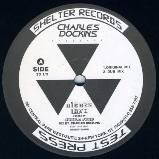 Charles Dockins : Higher Love (12", TP)