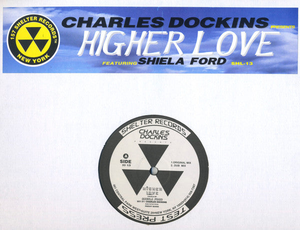 Charles Dockins : Higher Love (12", TP)
