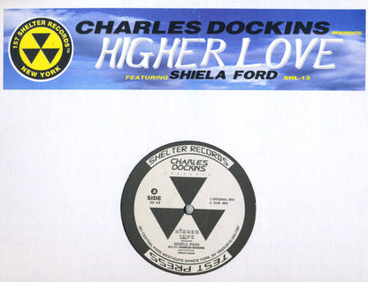 Charles Dockins : Higher Love (12", TP)