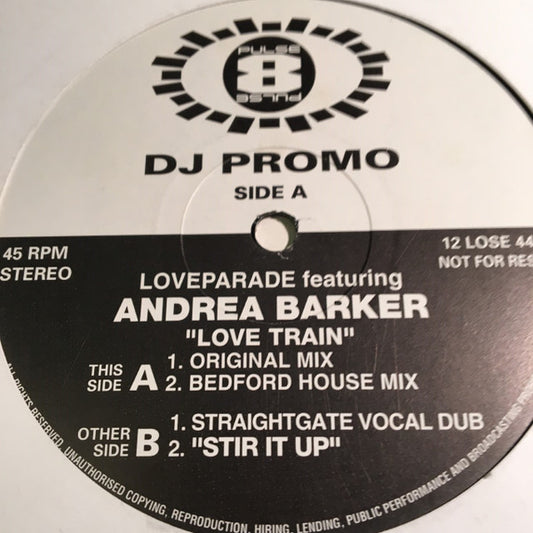 Loveparade : Love Train (12", Promo)