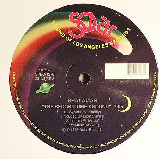 Shalamar : The Second Time Around / Dead Giveaway / I Can Make You Feel Good (12", RE)