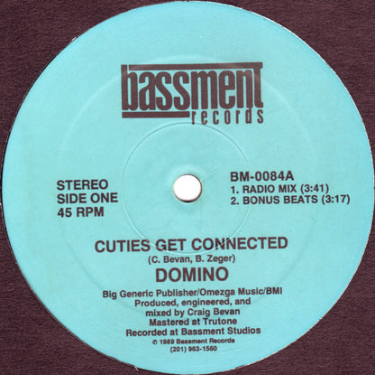 Domino (4) : Cuties Get Connected (12")