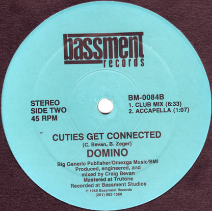 Domino (4) : Cuties Get Connected (12")
