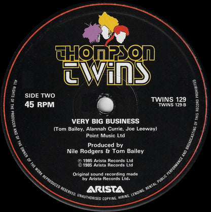 Thompson Twins : Don't Mess With Doctor Dream (Smackattack!) (12", Single)