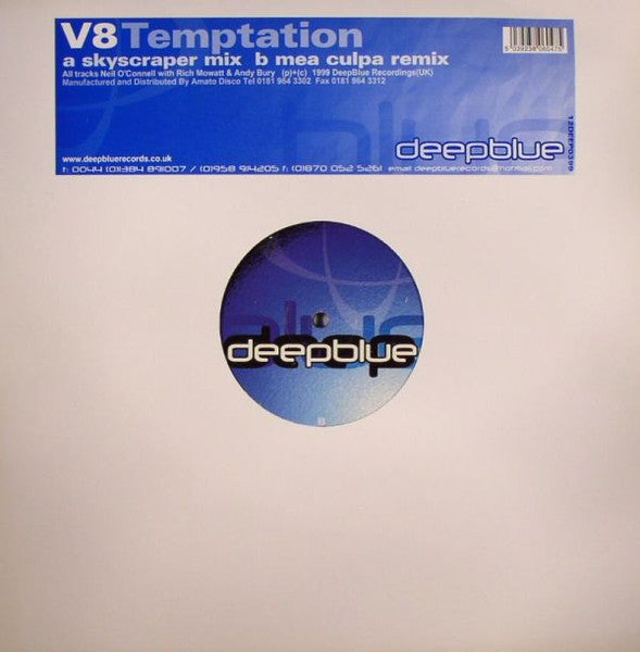 V8 (4) : Temptation (12")