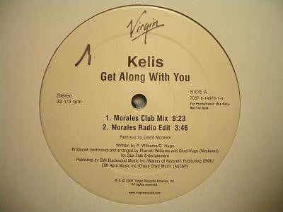 Kelis : Get Along With You (12", Promo)
