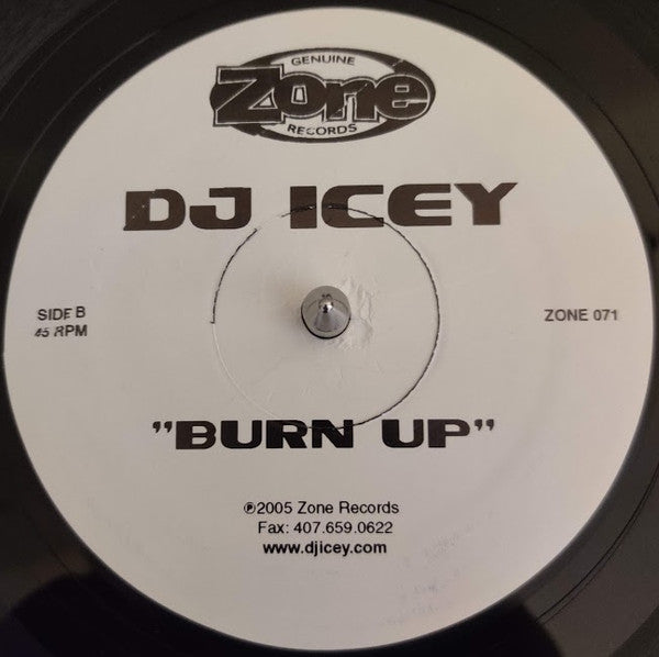 DJ Icey : The Channel / Burn Up (12")