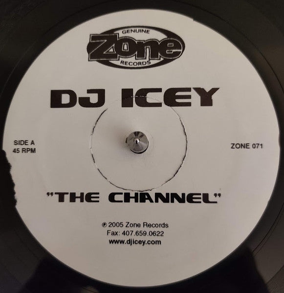 DJ Icey : The Channel / Burn Up (12")