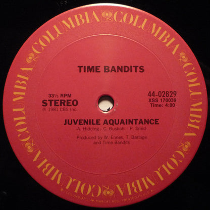 Time Bandits : Live It Up (12")