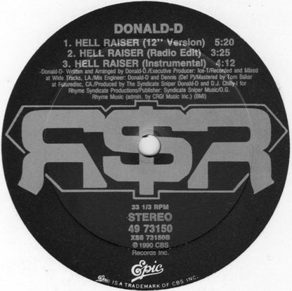 Donald-D* : Notorious (12")