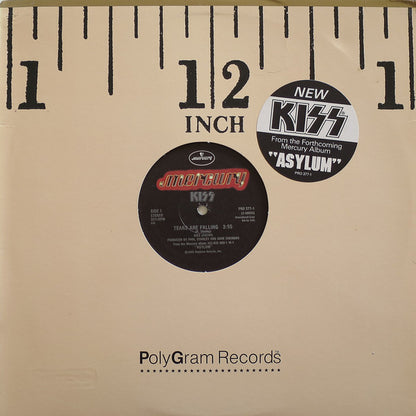 Kiss : Tears Are Falling (12", Promo)