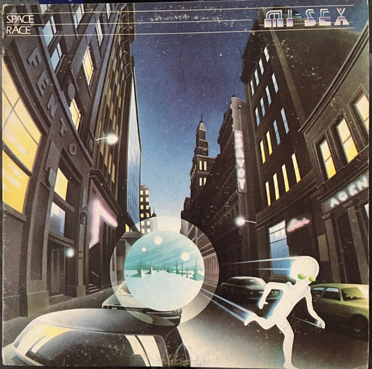 Mi-Sex : Space Race (LP, Album, Promo)