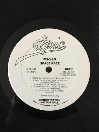 Mi-Sex : Space Race (LP, Album, Promo)