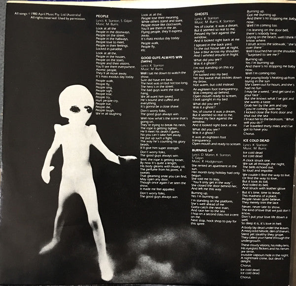 Mi-Sex : Space Race (LP, Album, Promo)