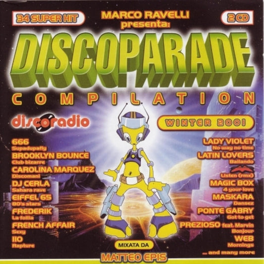 Various : Discoparade Compilation Winter 2001 (2xCD, Comp, Mixed)