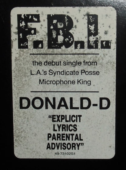 Donald-D* : F.B.I. (12")