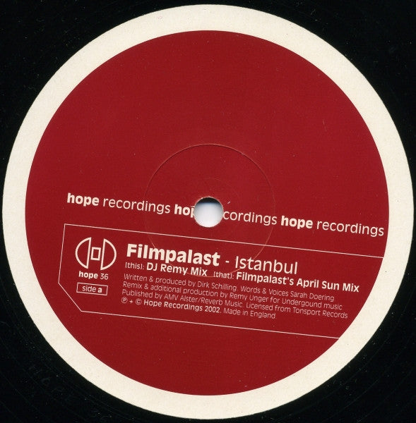 Filmpalast : Istanbul (12")