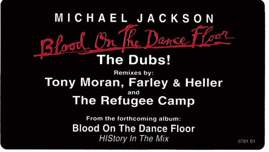 Michael Jackson : Blood On The Dance Floor (The Dubs) (12", Promo)