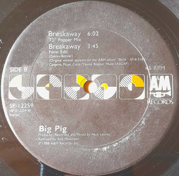 Big Pig : Breakaway (12", Single)