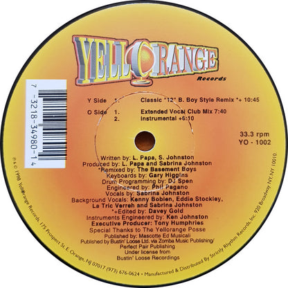 Midnight Express Featuring Sabrina Johnston : Freedom (12", Ltd)