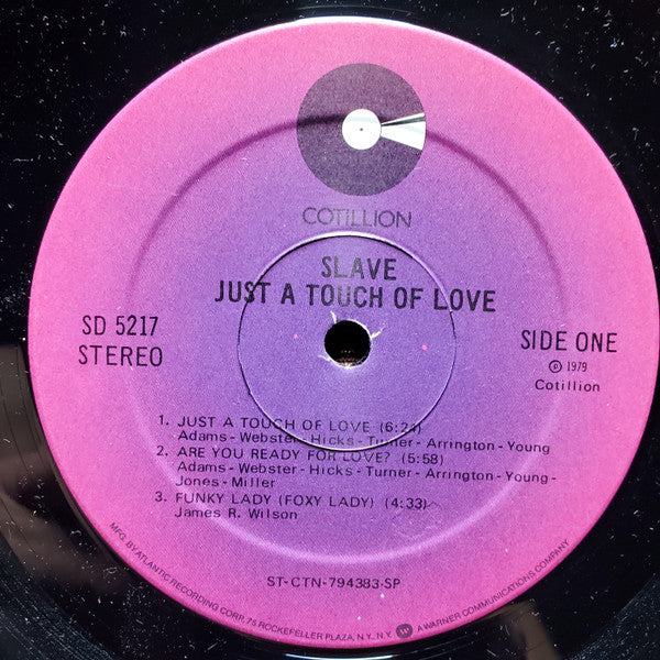 Slave : Just A Touch Of Love (LP, Album, Spe)