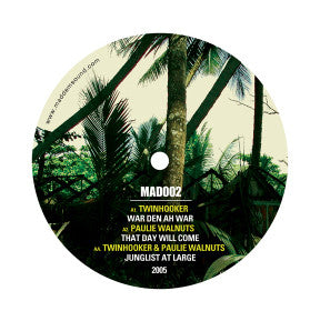 Twinhooker & Paulie Walnuts : War Den Ah War / That Day Will Come / Junglist At Large (12")