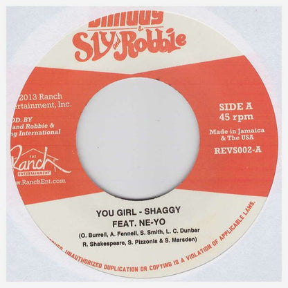 Shaggy Featuring Ne-Yo : You Girl (7")