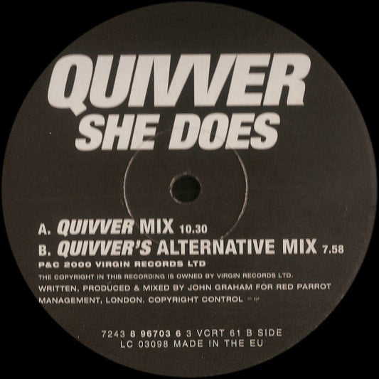 Quivver : She Does (12")