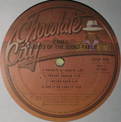 Cameo : Knights Of The Sound Table (LP, Album, 18 )