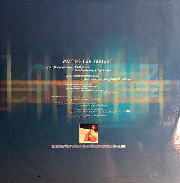 Jennifer Lopez : Waiting For Tonight (Promo #1) (12", Promo)
