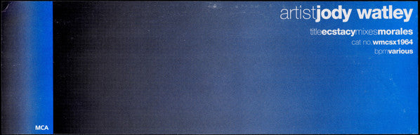 Jody Watley : Ecstasy (12", Advance, Promo)