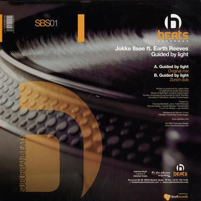 Jokke Ilsøe Ft. Earth Reeves : Guided By Light (12")