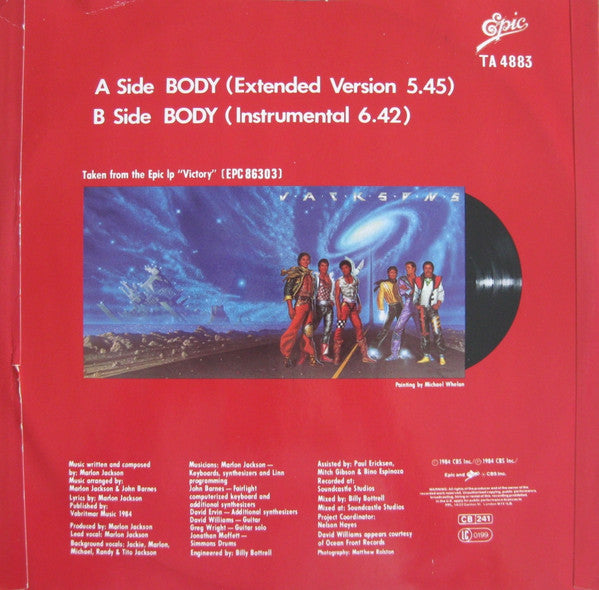 Jacksons* : Body (12", Single)