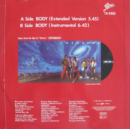 Jacksons* : Body (12", Single)