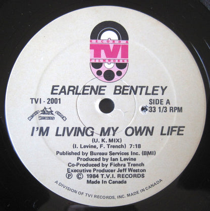 Earlene Bentley : I'm Living My Own Life (12")