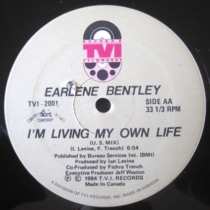 Earlene Bentley : I'm Living My Own Life (12")