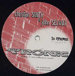 Christian Smith & John Selway : Endzone (12")