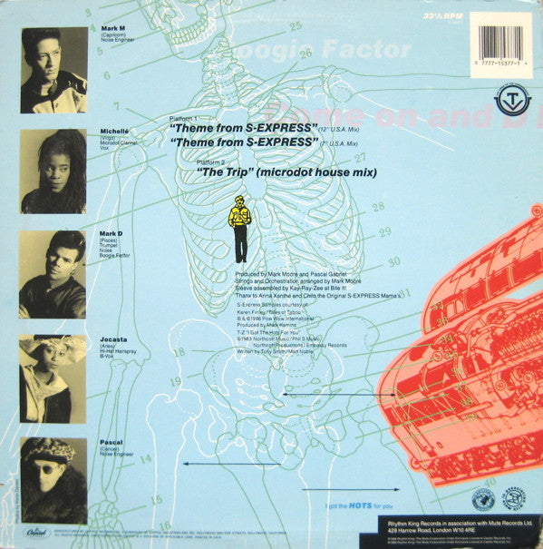 S-Express* : Theme From S-Express (12")